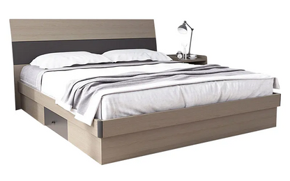 KING SIZE BED IN LAMINATE