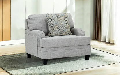 1 SEATER SOFA IN FABRIC