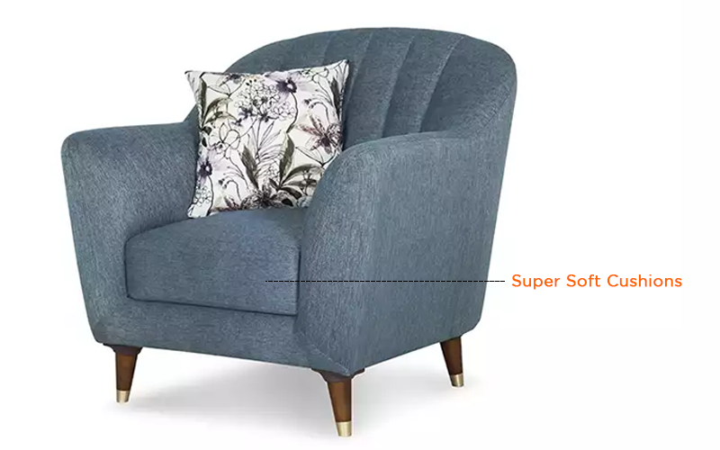 1 SEATER sofa in fabric